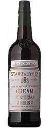 Savory & James Cream Sherry NV (750ml) (750ml)