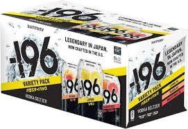 Suntory - Minus 196 Vodka Seltzer Variety Pack Cocktails (750ml)